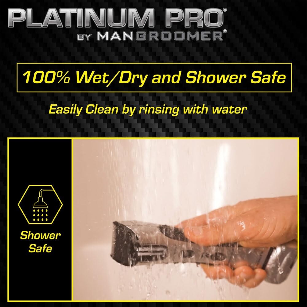 MANGROOMER Lithium Battery Body Groomer – Ideal for Manscaping & Trimming