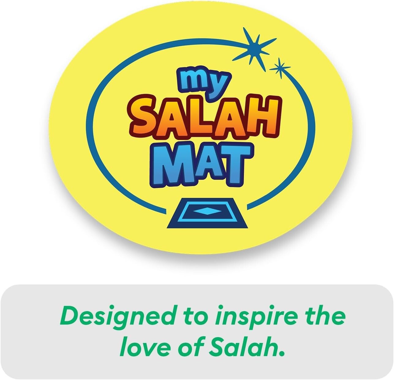Engaging Kids Salah Prayer Mat with Touch Keys & Audio Guide for Ages 3-8