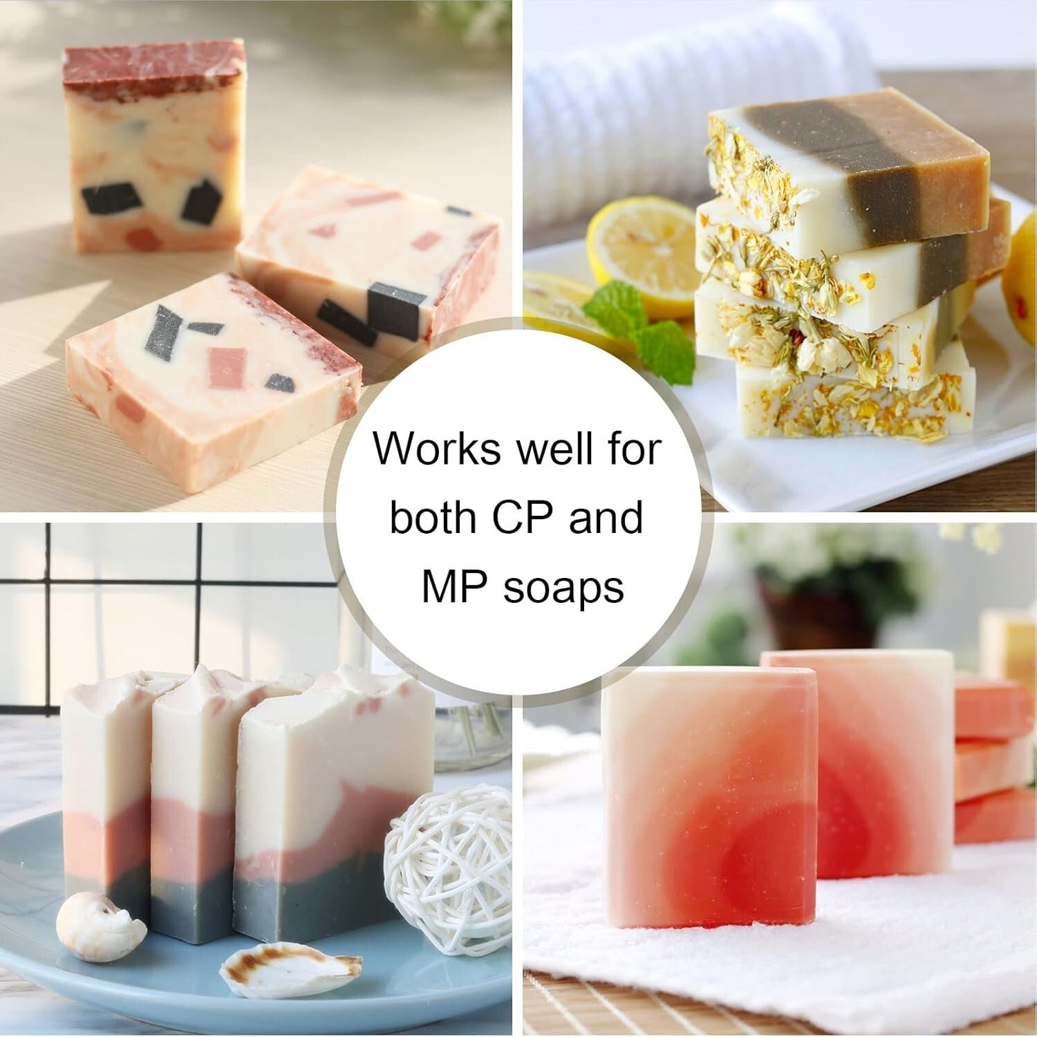 Premium Quality Silicone Soap Mold - 9 Bar Capacity with Easy Demolding Features