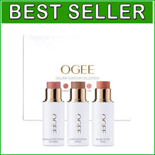 Load image into Gallery viewer, Face Stick Trio - Organic Bronzer, Blush &amp; Highlighter for Effortless Glow