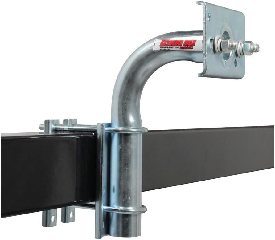 Compact Heavy-Duty Spare Tire Mount for 4, 5, 6 Lug Wheels - 2-Year Warranty