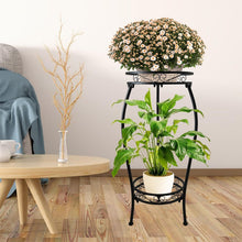 Load image into Gallery viewer, CASIMR 2-Pack 26.6'' Tall Metal Plant Stand – Rustproof &amp; Indoor/Outdoor Use