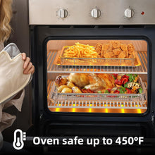 Load image into Gallery viewer, Healthier Cooking Air Fryer Basket Set with 60 PCS Parchment Paper Included