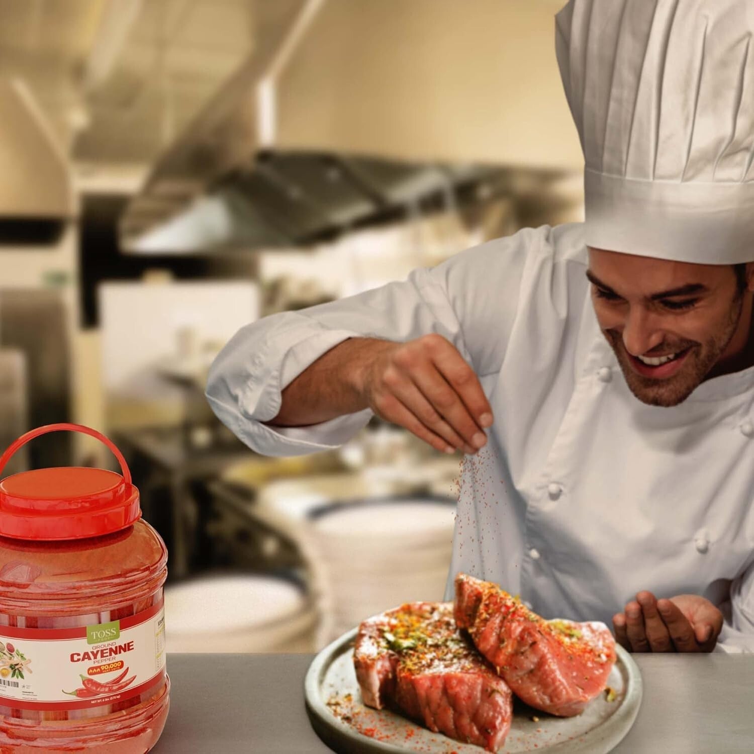 Kosher Certified 6 LB Ground Cayenne Pepper - 90,000 Heat Units for Spicy Flavor