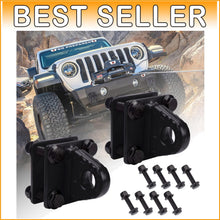 Load image into Gallery viewer, Universal D-Ring Shackle Bracket with 5T Capacity - 2 Pack for Pickup Trucks