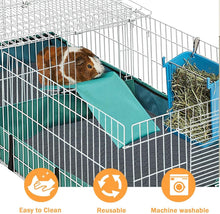 Load image into Gallery viewer, Premium Anti-Slip Guinea Pig Bedding - Reusable 4 Pack for Midwest Cages