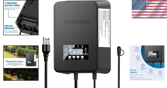 Durable 300W Low Voltage Transformer with Overload Protection & Memory Function