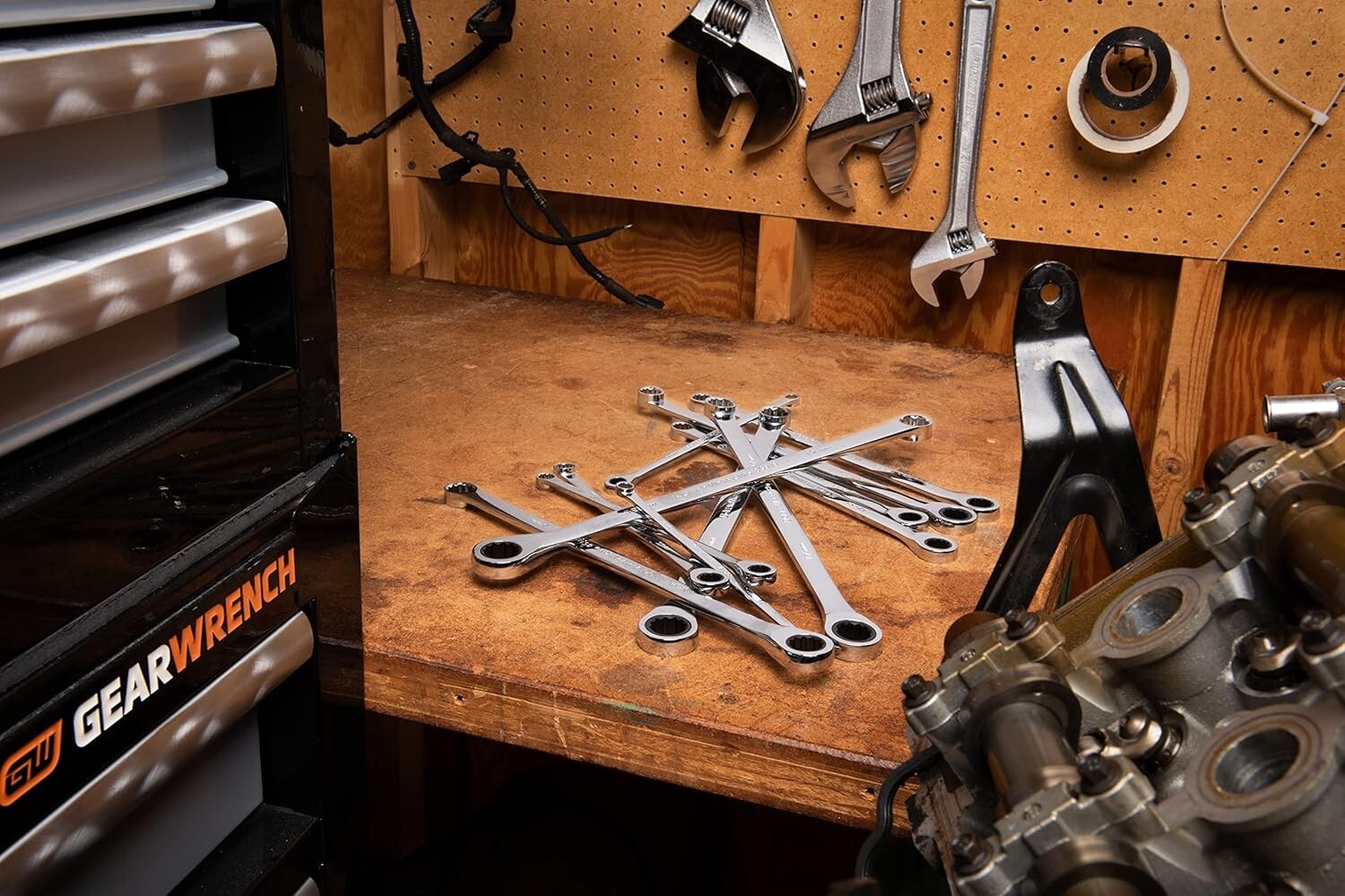 12-Piece Metric Ratcheting Wrench Set with XL Gearbox Design for Ultimate Torque