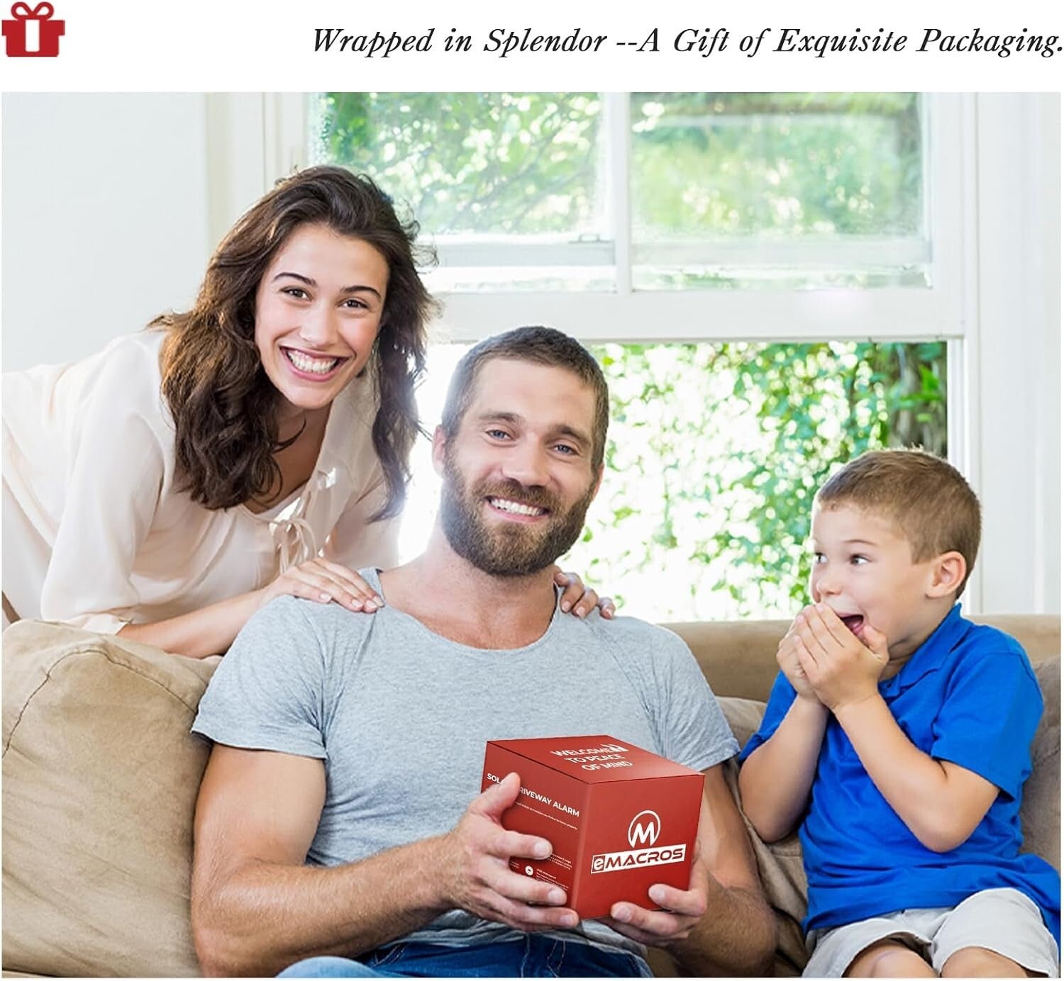 Industrial-Grade Solar Driveway Alarm System - 1500FT Long Range & Adjustable