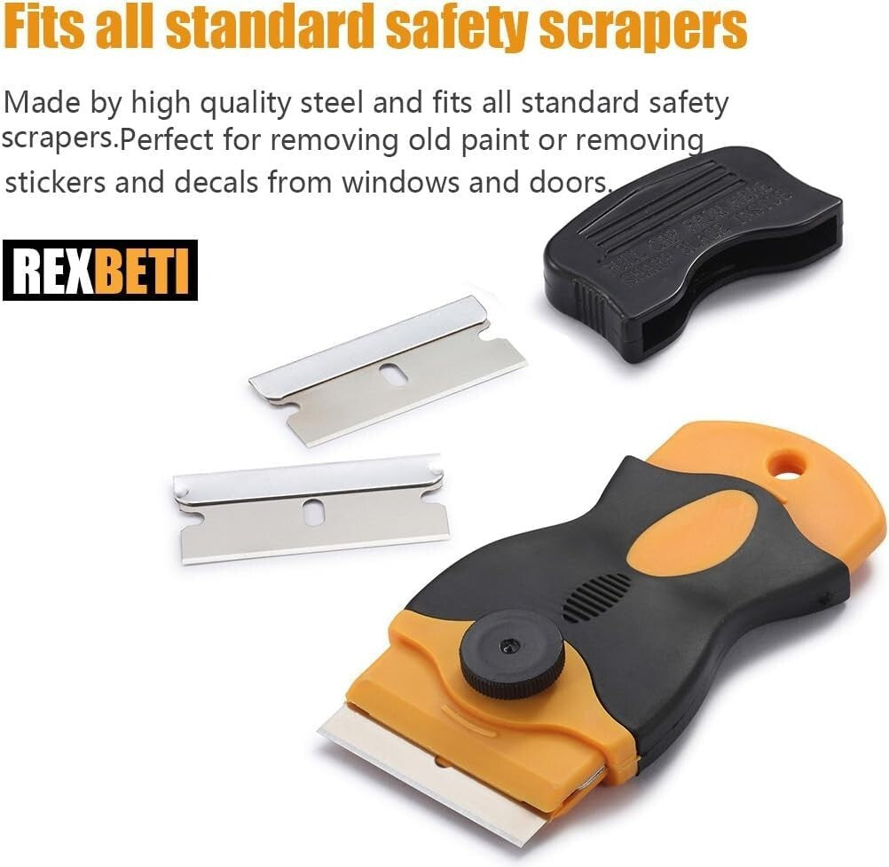 High-Quality 800PCS Steel Razor Blades - Ideal for Professionals & DIY Projects