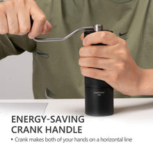 Load image into Gallery viewer, Manual Stainless Steel Coffee Grinder with Adjustable Coarseness - 25g Capacity