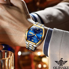 Load image into Gallery viewer, Stylish Men's Automatic Watch with Blue Finish, Date Function &amp; Sapphire Crystal