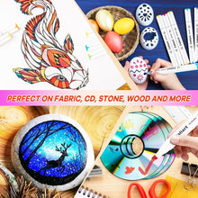 Load image into Gallery viewer, Complete 61 Color Pastel Marker Set with Ergonomic Case - Perfect for Drawings