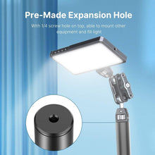 Load image into Gallery viewer, Professional Overhead Camera Desk Stand with Adjustable Arm for Creative Shoots