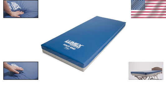 Fluid-Resistant Comfort Mattress for Hospital Beds - 42x80" with Cooling Design