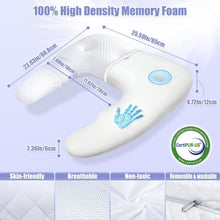 Load image into Gallery viewer, Rebound Memory Foam Support Pillow for Adults - Perfect for Side Sleepers