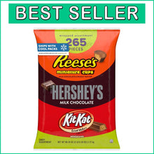 Load image into Gallery viewer, 265-Piece KIT KAT and REESE'S Milk Chocolate Combo for Fundraisers &amp; Gatherings