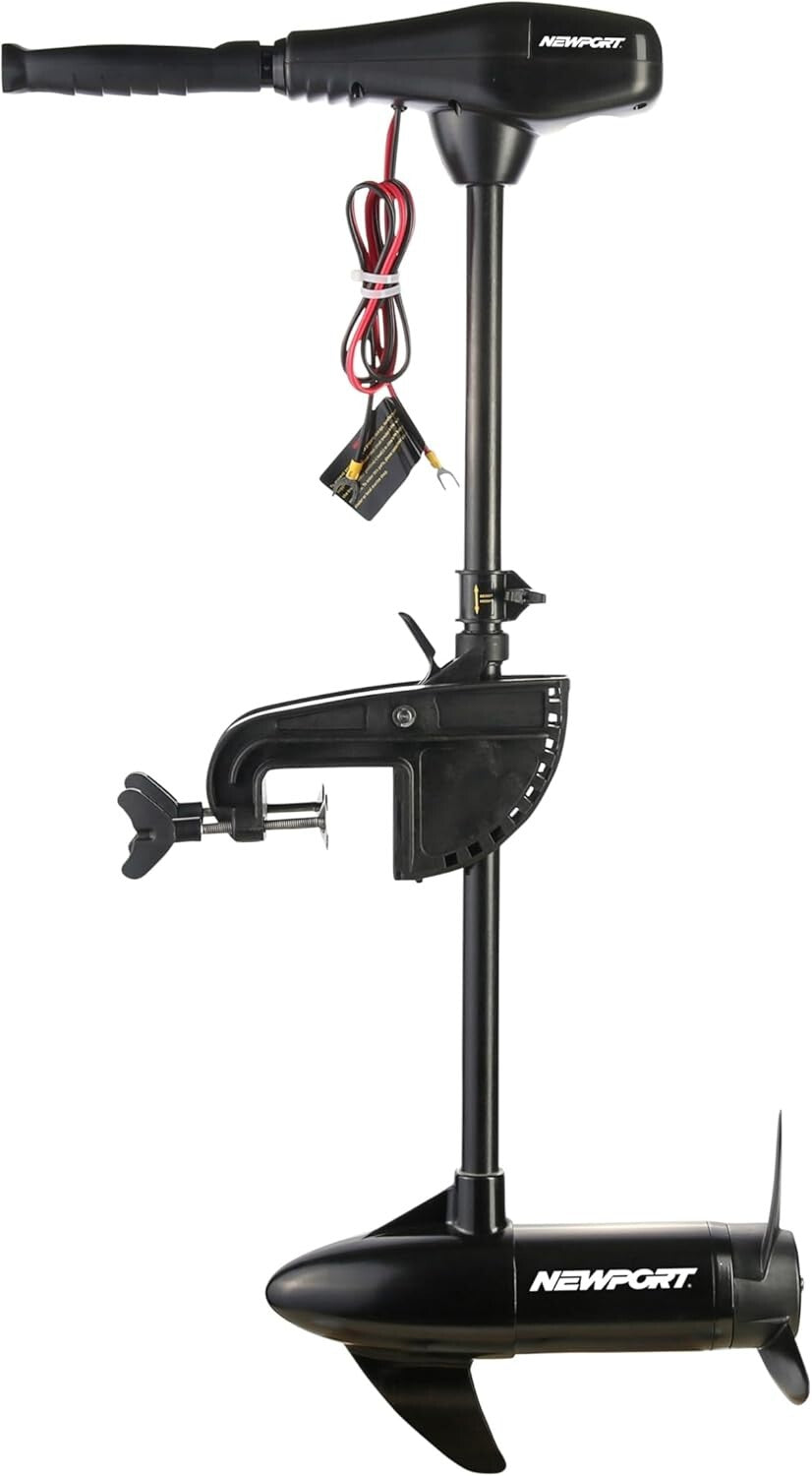 Efficient NV-Series 24V Trolling Motor - Quiet Operation, 8 Speeds for Anglers