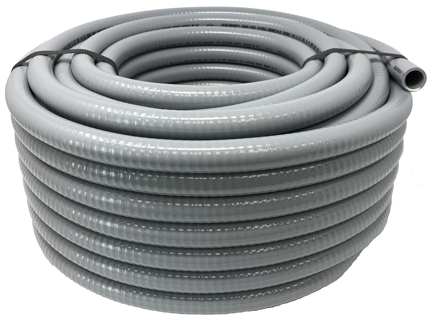 100 Feet of Corrosion Resistant 1/2-Inch Liquid-Tight PVC Electrical Conduit