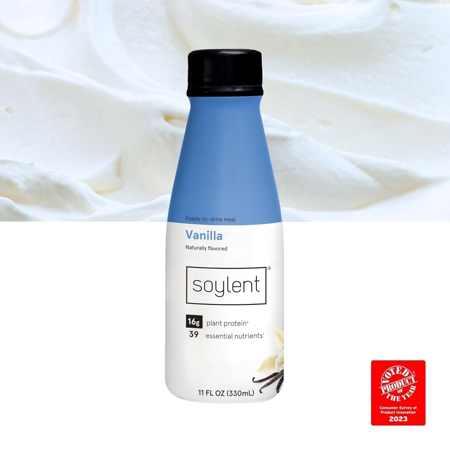 Ready-to-Drink Vanilla Vegan Protein Shake - 36 Pack with 28 Vitamins & Minerals