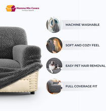 Load image into Gallery viewer, Soft Polyester Armchair Slipcover - One-Piece Stretch Fit for Modern Living