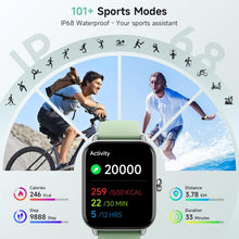Load image into Gallery viewer, Advanced Fitness Tracker Smartwatch with Heart Rate, IP68 Waterproof &amp; Alexa