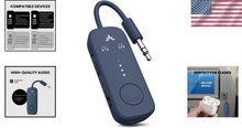 Load image into Gallery viewer, Compact Relay Adapter - Bluetooth 5.3 Wireless Dual Audio Transmitter for Travel