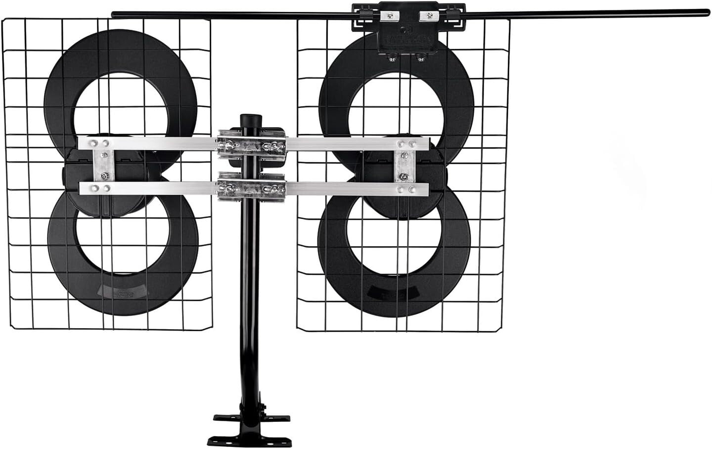 Multidirectional ClearStream 4V TV Antenna - 70+ Miles, Easy Installation, Black