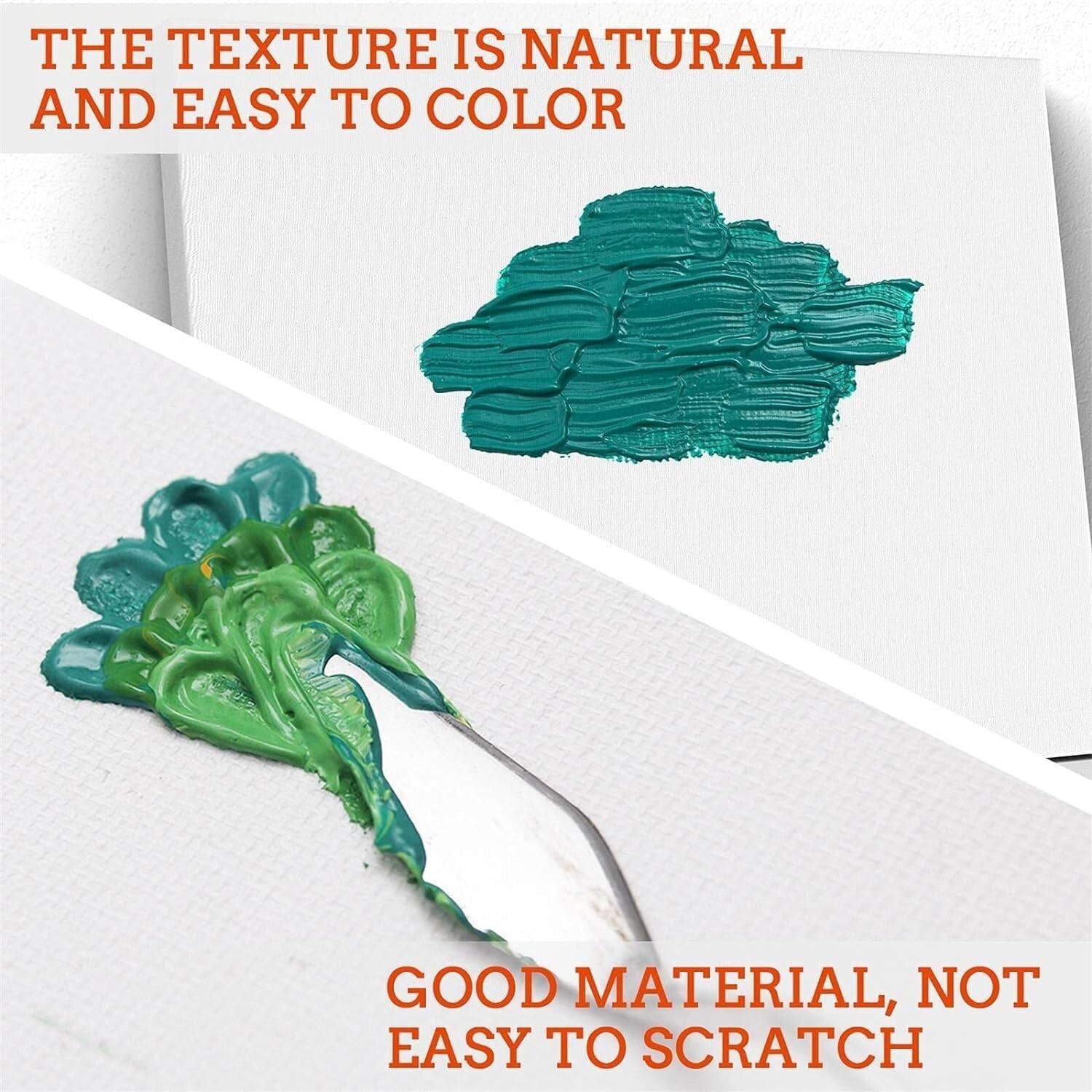 11x14 Blank Canvas Value Pack - Essential for Acrylic, Oil, and Craft Painting