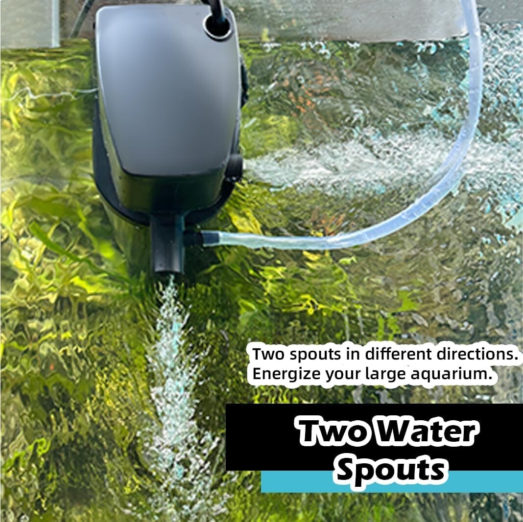 Separate Control U-V Fish Tank Filter - Clean Water & Fresh Smells Guaranteed