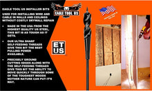 Load image into Gallery viewer, Self-Feeding Screw Point Installer Drill Bit, 1/4-Inch Shank, 54 Inches Long
