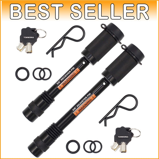 Durable Weather-Resistant Trailer Lock Set for Secure Towing Solutions