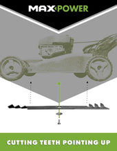 Load image into Gallery viewer, Precision 2 Blade Commercial Mulching Set for MTD, Cub Cadet, Troy-Bilt