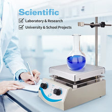 Load image into Gallery viewer, Premium Hot Plate Magnetic Stirrer 5000ml with Adjustable Speed and Temp Control