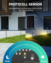 Load image into Gallery viewer, Weatherproof 60W Landscape Lighting Transformer with Automatic Timer for Safety