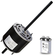 Load image into Gallery viewer, Coleman Mach RV A/C Fan Motor Replacement, 1/3 HP, With Capacitor Included