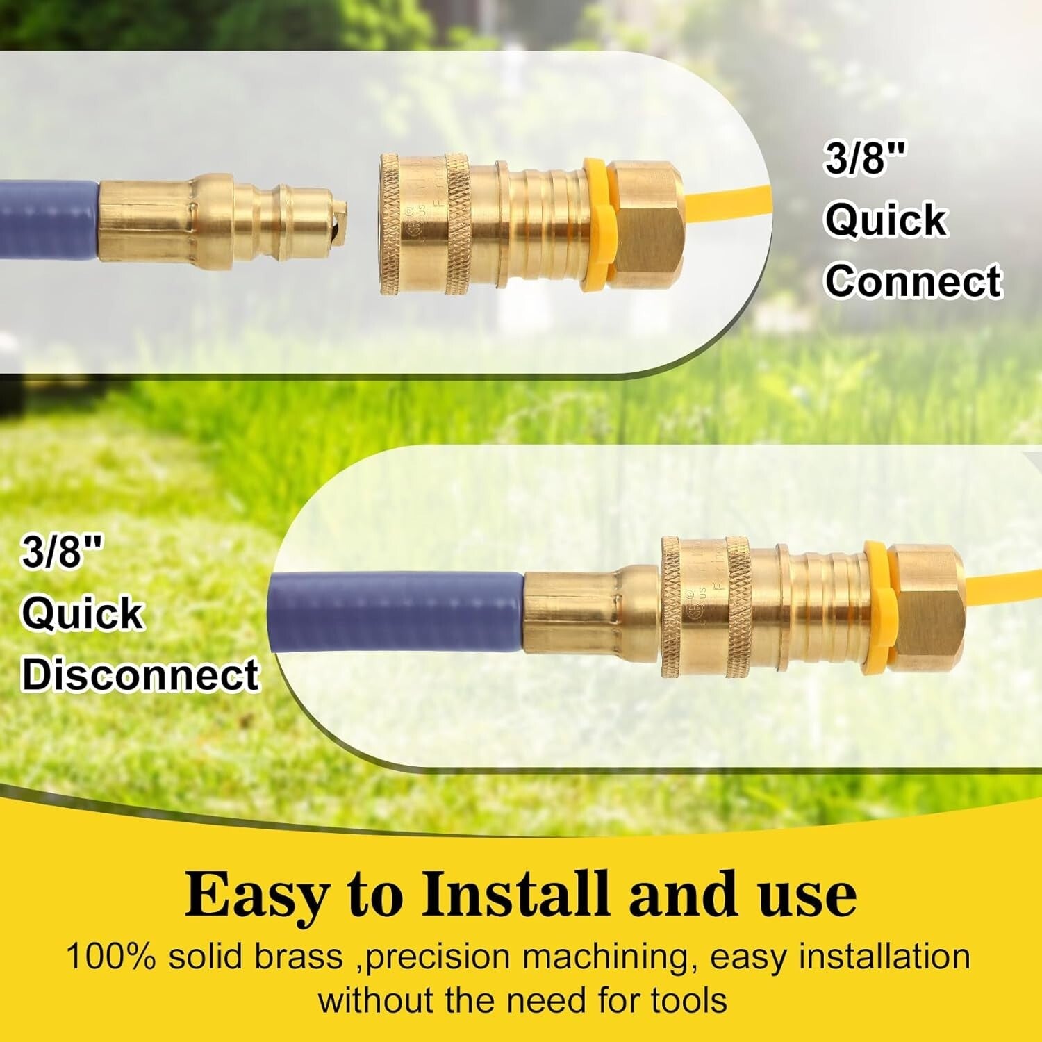 Effortless BBQ Setup: 10FT Natural Gas Conversion Kit for Grilling Enthusiasts