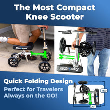 Load image into Gallery viewer, GO Portable Knee Scooter - Foldable Knee Walker for Foot Surgery Recovery