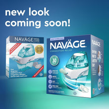 Load image into Gallery viewer, Gentle Saline Nasal Rinse Kit - 20 SaltPods, Nose Cleaner &amp; Pillows Included