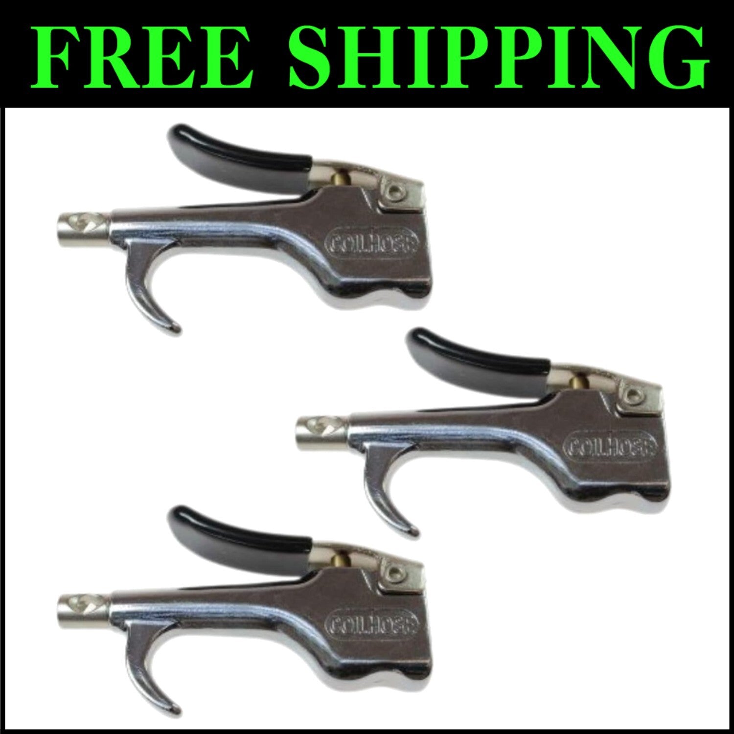 Coilhose 600 Series Blowguns - Lightweight & Safe with 1/8 in Tip Compatibility