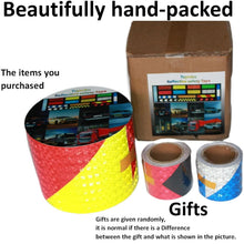 Load image into Gallery viewer, Industrial Waterproof Reflective Tape 4"x66' - Strong Adhesion for Night Safety
