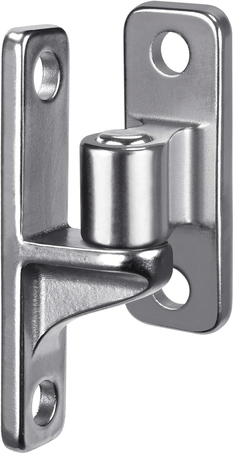 304 Stainless Steel Heavy Duty Gate Hinges - 600LB Support, Ideal for Fences
