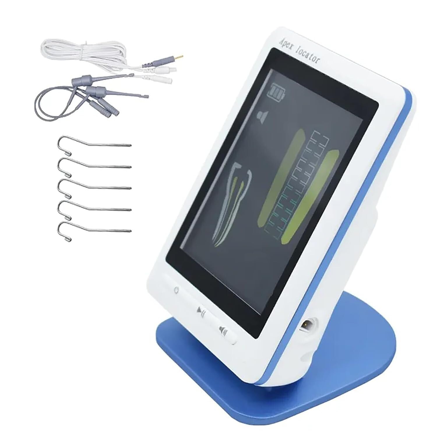 High Accuracy Apex Locator for Root Canals - Includes Essential Accessories