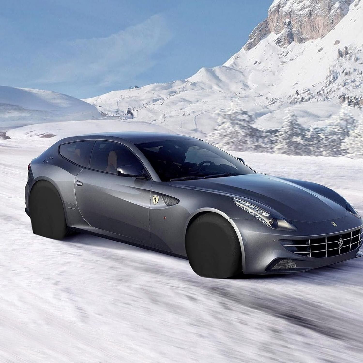 Durable Waterproof Tire Covers for RVs - 4 Pack Universal Protection 40-42 Inch