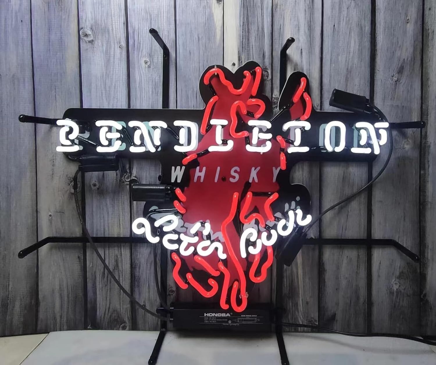 Antique Style Pendleton Whisky Neon Sign - Perfect for Pub & Cafe Ambiance