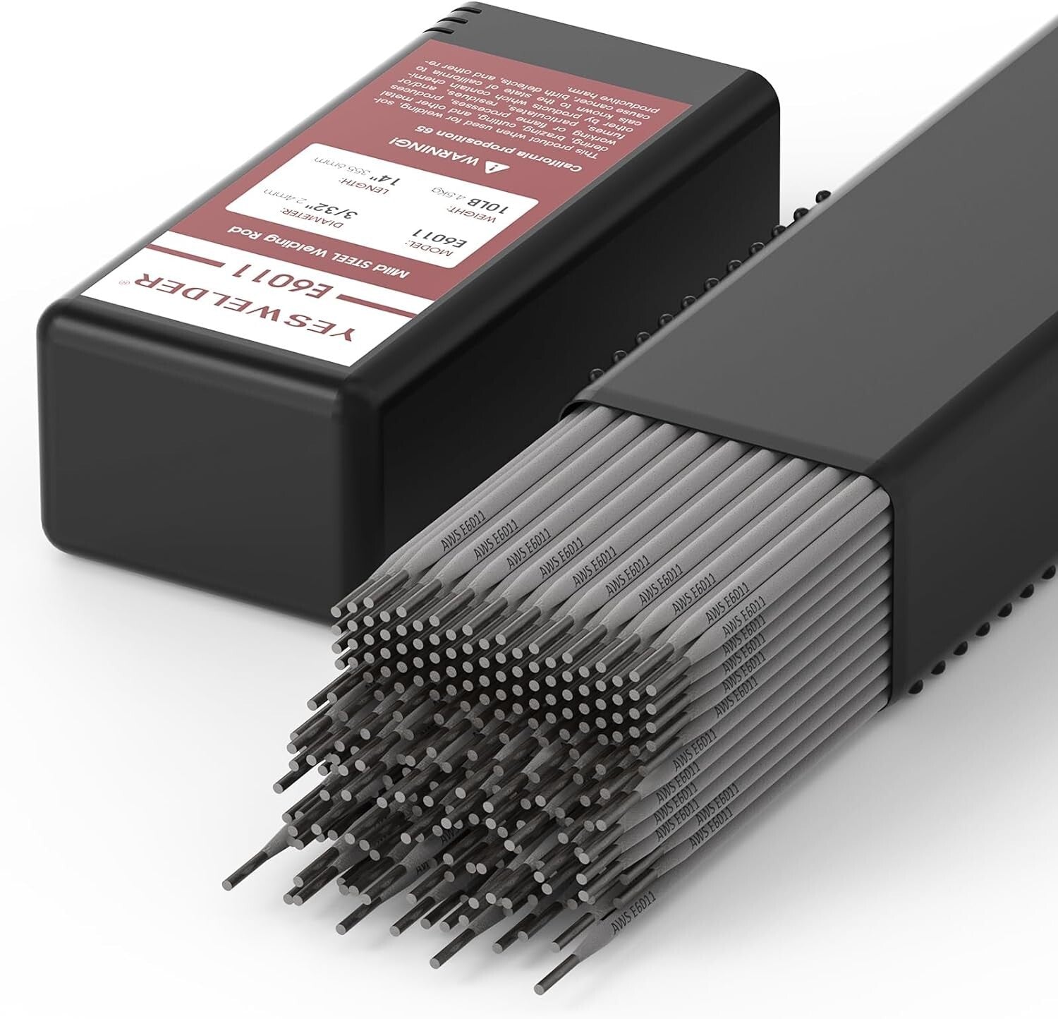 Versatile 10LB E6011 Welding Electrode for Dirty and Painted Surfaces