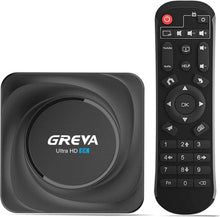 Load image into Gallery viewer, 8GB RAM Android TV Box - 8K Streaming with Gigabit Ethernet &amp; Remote Control