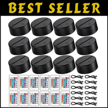 Load image into Gallery viewer, 16-Color Remote Control LED Light Display Base for Acrylic Art - USB &amp; Battery