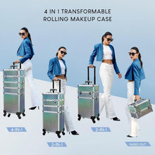 Load image into Gallery viewer, Cosmetology Trolley with 360-Degree Swivel Wheels - Perfect Makeup Organizer