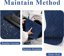 Load image into Gallery viewer, Geometric Patterned 2x6 ft Low Profile Doormat - Water Resistant &amp; Absorbent
